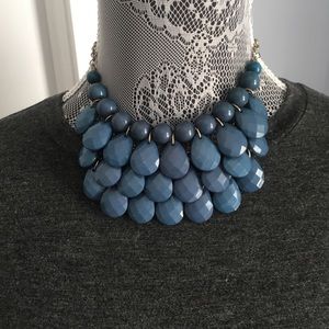 Blue necklace